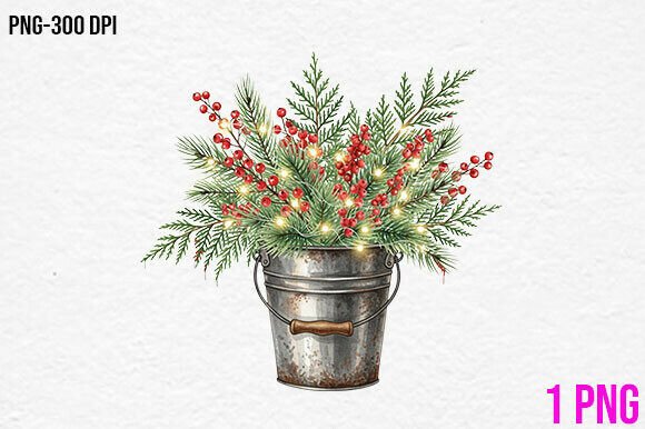 Christmas Berry Bucket Clipart: A Practical Review for Illustrations and Digital Sellers