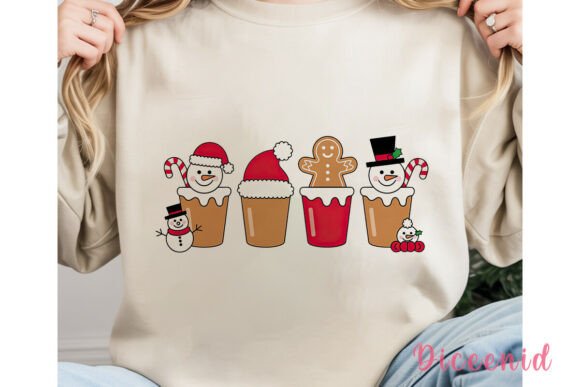Christmas Cocoa Cups Sublimation Design: A Designer’s Review for Illustrations