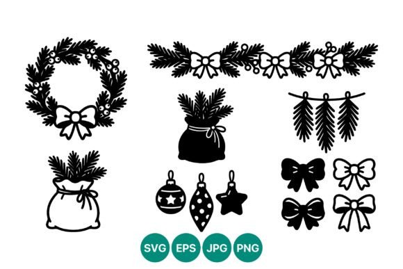 Christmas Wreaths and Ornaments Vector: A Practical Review for Illustrations