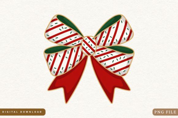 Coquette Christmas Teacher Cake Bow PNG Review
