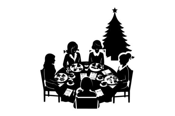 Family Christmas Dinner in Silhouette Wi: A Practical Review for Illustrations and Digital Sellers