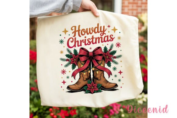 Howdy Christmas Boots Sublimation Design: A Publisher’s Review of Seasonal Illustrations
