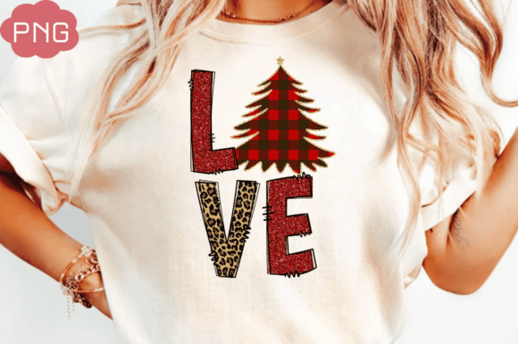 Love PNG T-shirt Design, Christmas Sublim: A Crafter’s Review of This Festive Illustrations Asset