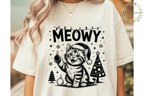 Meowy Christmas Kitten PNG Clipart: A Brand Designer’s Review