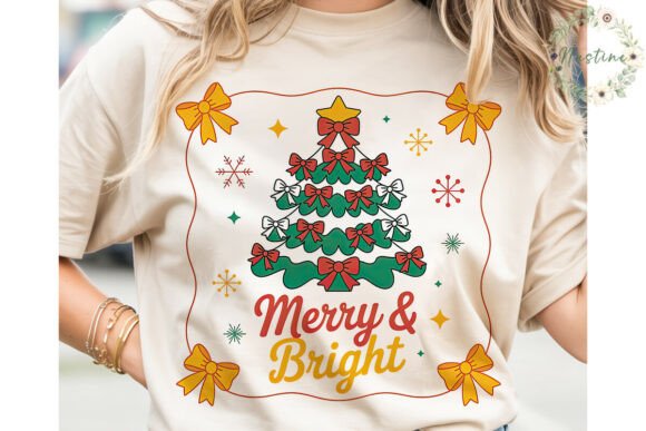 Merry Bright Christmas Tree PNG Illustrations Review