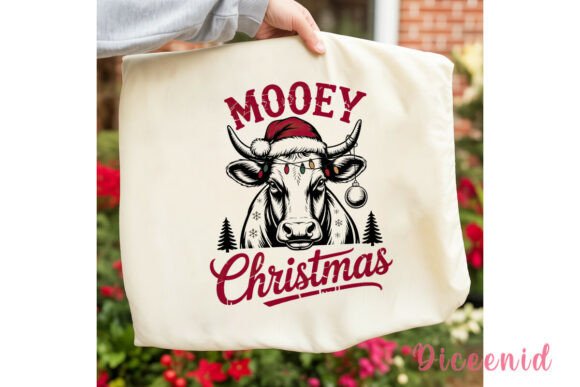 Mooey Christmas Cow Sublimation Design Review
