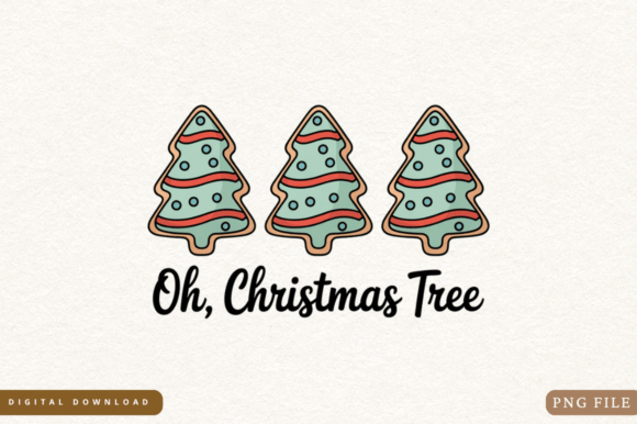Oh, Christmas Tree Cake PNG Design Review for Illustrations