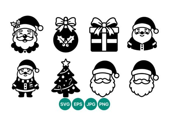 Santa Claus Christmas Icon Set Review: A Designer’s Take