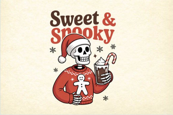 Sweet Spooky Skeleton Christmas: Freebies Review for Designers